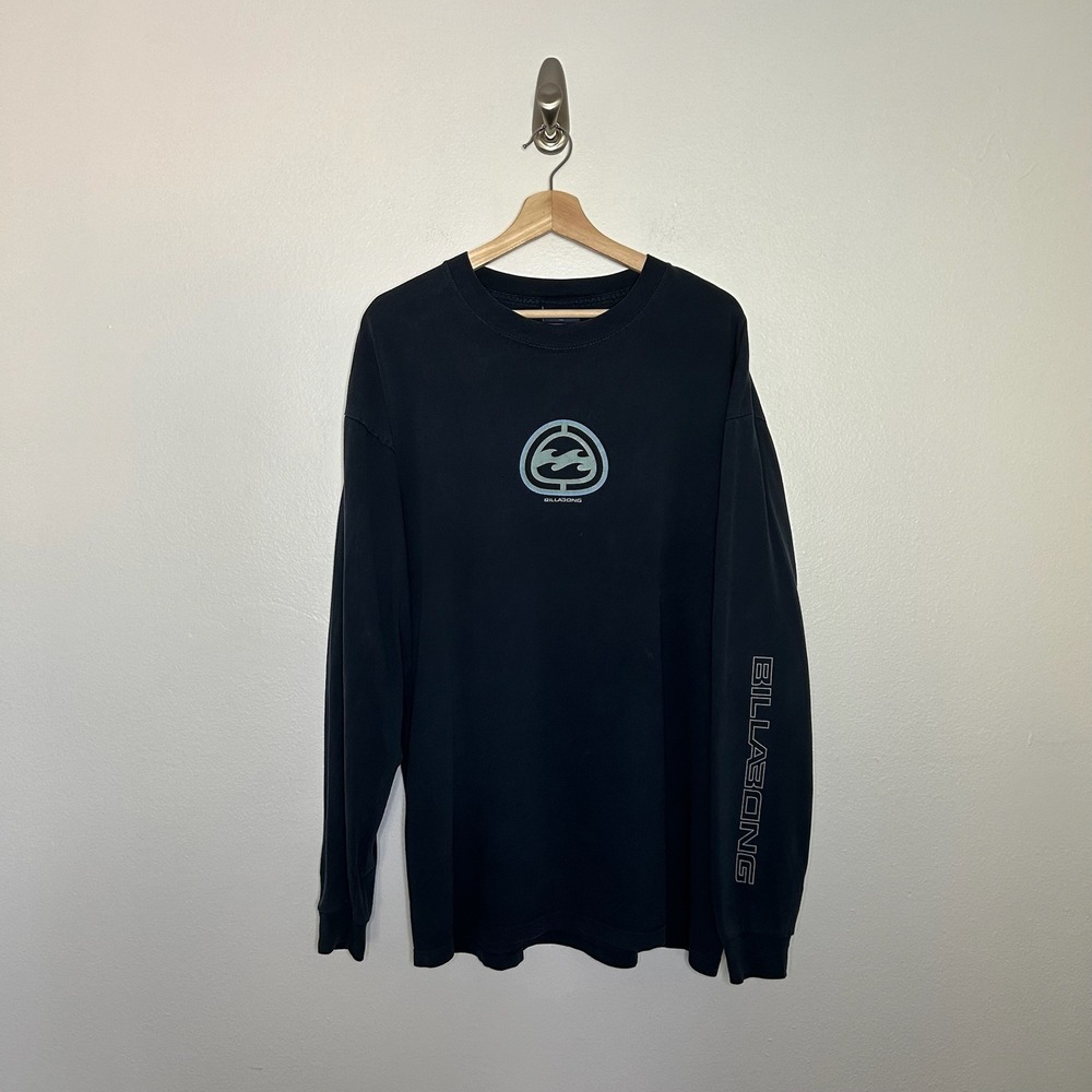 Billabong Y2k Surf Graphic Long Sleeve Shirt Sz XL
